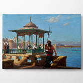 The Harem In The Kiosk, 1870, Kanvas Tablo