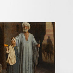 The Helping Hand, 1884, Kanvas Tablo