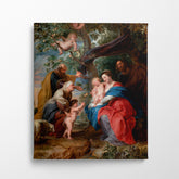 The Holy Family Under An Apple, 1632, Kanvas Tablo