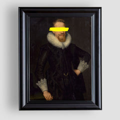 Portrait of Jacob Pergens, Premium Tablo