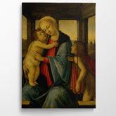 The Madonna And Child With The Infant Saint John The Baptist, 1470, Kanvas Tablo