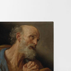 The Penitent Saint Peter, 1639, Kanvas Tablo