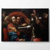 The Taking Of Christ, 1602, Kanvas Tablo