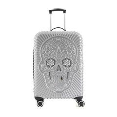 Silver - HH - Parlak Polikarbon 3'lü Valiz Seti