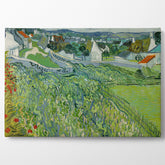 Vineyards At Auvers, 1890, Kanvas Tablo