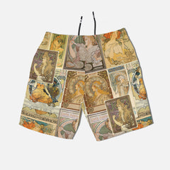 Alphonse Mucha, Şort