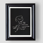 Anatomy, Jean-Michel Basquiat, Premium Tablo
