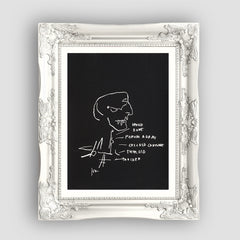 Anatomy, Jean-Michel Basquiat, Premium Tablo