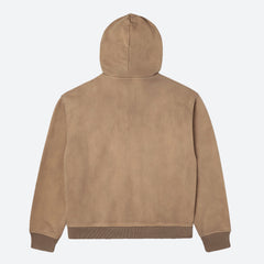 Patchwork Face III, Zip Up Oversize Hoodie