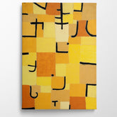 Paul Klee, Signs In Yellow, 1937, Kanvas Tablo
