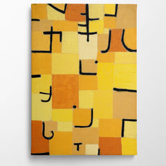 Paul Klee, Signs In Yellow, 1937, Kanvas Tablo