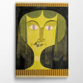 Paul Klee, Portrait Of A Violet-Eyed Woman, 1921, Kanvas Tablo