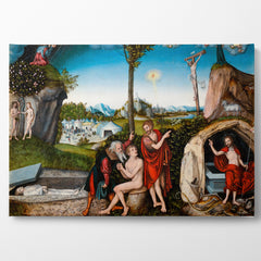 Law and Grace, 1529, Kanvas Tablo
