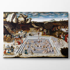 The Fountain of Youth, 1546, Kanvas Tablo