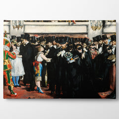Masked Ball at the Opera, 1873, Kanvas Tablo