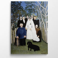 The Wedding Party, 1905, Kanvas Tablo