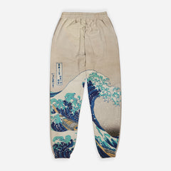 Kanagawa Oki Nami Ura, 1832, Oversize Sweatpant