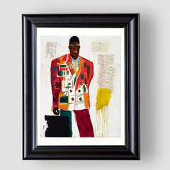 MP (Michael Patterson), Jean-Michel Basquiat, Premium Tablo