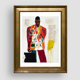 MP (Michael Patterson), Jean-Michel Basquiat, Premium Tablo