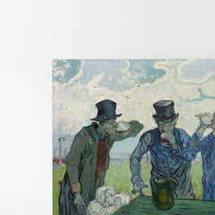 The Drinkers, 1890, Kanvas Tablo
