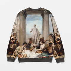 The Romans in their Decadence, 1847, Oversize Sweatshirt