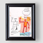 Untitled, Jean-Michel Basquiat, Premium Tablo