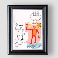 Untitled, Jean-Michel Basquiat, Premium Tablo