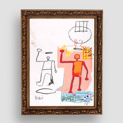 Untitled, Jean-Michel Basquiat, Premium Tablo
