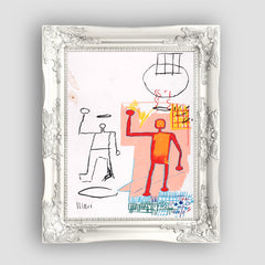 Untitled, Jean-Michel Basquiat, Premium Tablo