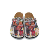 Untitled, Jean-Michel Basquiat, HØGHHEIM Günlük Terlik