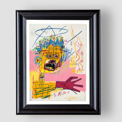 Untitled, Jean-Michel Basquiat, Premium Tablo