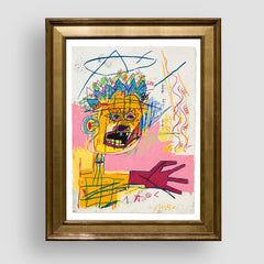 Untitled, Jean-Michel Basquiat, Premium Tablo