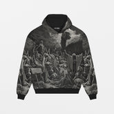 Vision of the Valley of Dry Bones, 1866, Oversize Hoodie