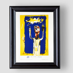 Welcoming Jeers, Jean-Michel Basquiat, Premium Tablo