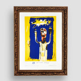 Welcoming Jeers, Jean-Michel Basquiat, Premium Tablo