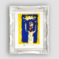 Welcoming Jeers, Jean-Michel Basquiat, Premium Tablo