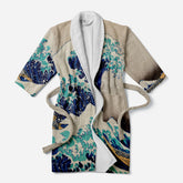 Kanagawa Oki Nami Ura, 1832, Bornoz