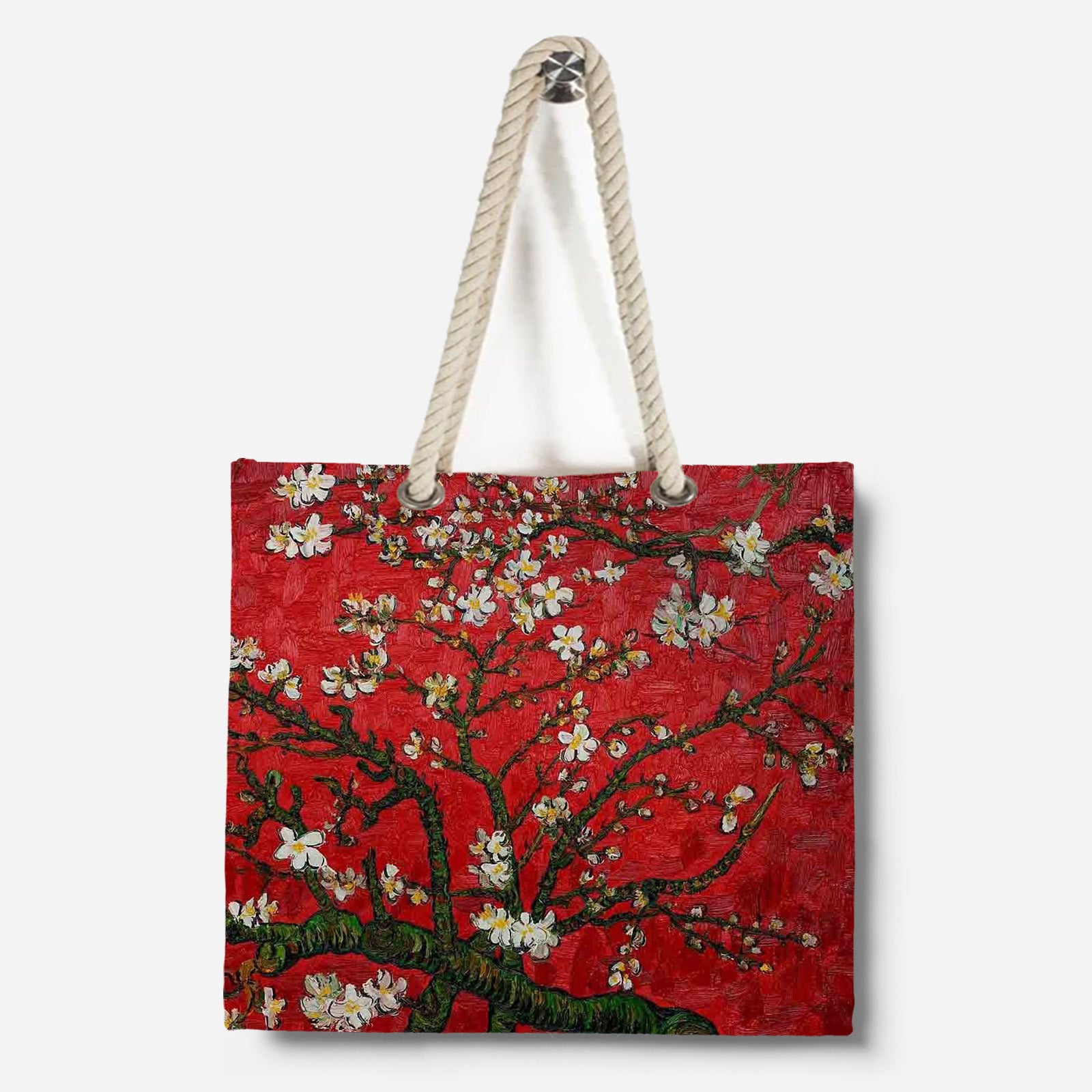 Kırmızı Almond Blossoms, 1890, Plaj Çantası
