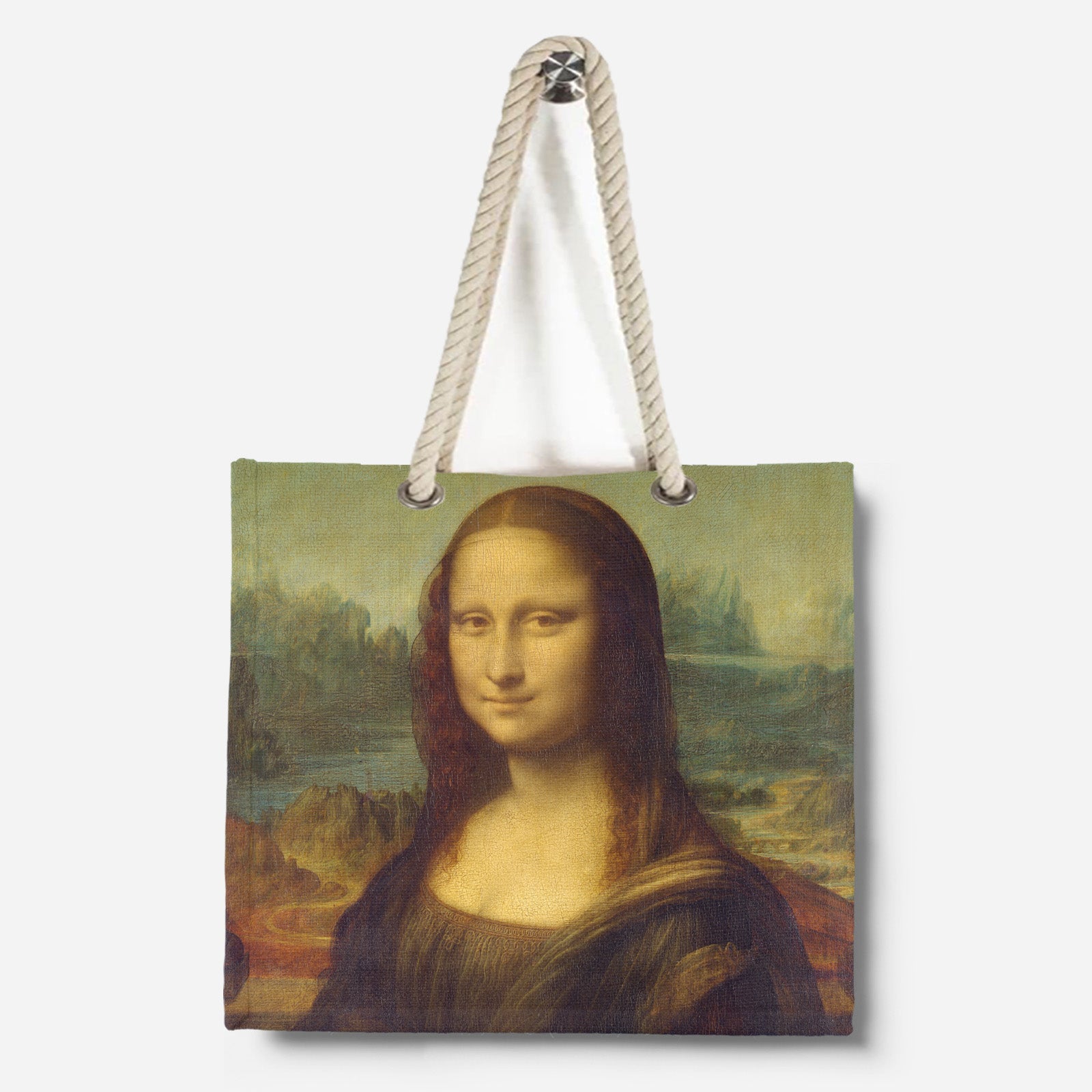 Mona Lisa, 1503, Plaj Çantası