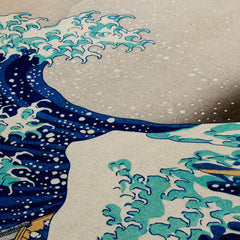 Kanagawa Oki Nami Ura, 1832, Kanvas Tablo