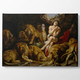 Daniel in the Lions, 1613, Kanvas Tablo