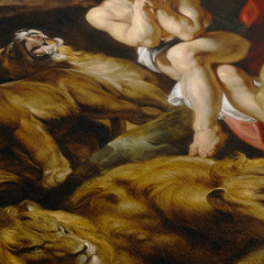 Daniel in the Lions, 1613, Kanvas Tablo
