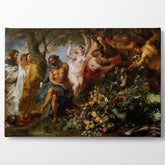 Pythagoras Advocating Vegetarianism, 1628, Kanvas Tablo