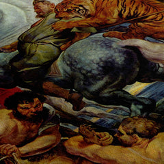 The Tiger Hunt, 1618, Kanvas Tablo