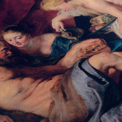 Lot and his Daughters, 1613, Kanvas Tablo