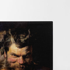 Two Satyrs, 1619, Kanvas Tablo