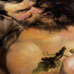 Two Satyrs, 1619, Kanvas Tablo