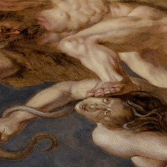 Hercules as Heroic Virtue Overcoming Discord, 1632, Kanvas Tablo