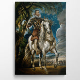 Equestrian Portrait of the Duke of Lerma, 1603, Kanvas Tablo
