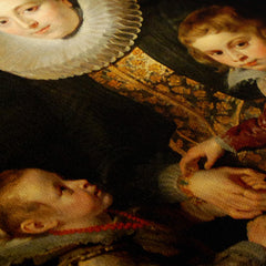 Family of Jan Brueghel the Elder, 1613, Kanvas Tablo